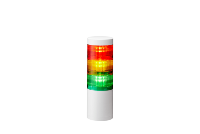 Patlite LR7-302WJNW-RYG LED Signalsäule 70mm vorkonfektioniert mit 3 LED Farbmodulen